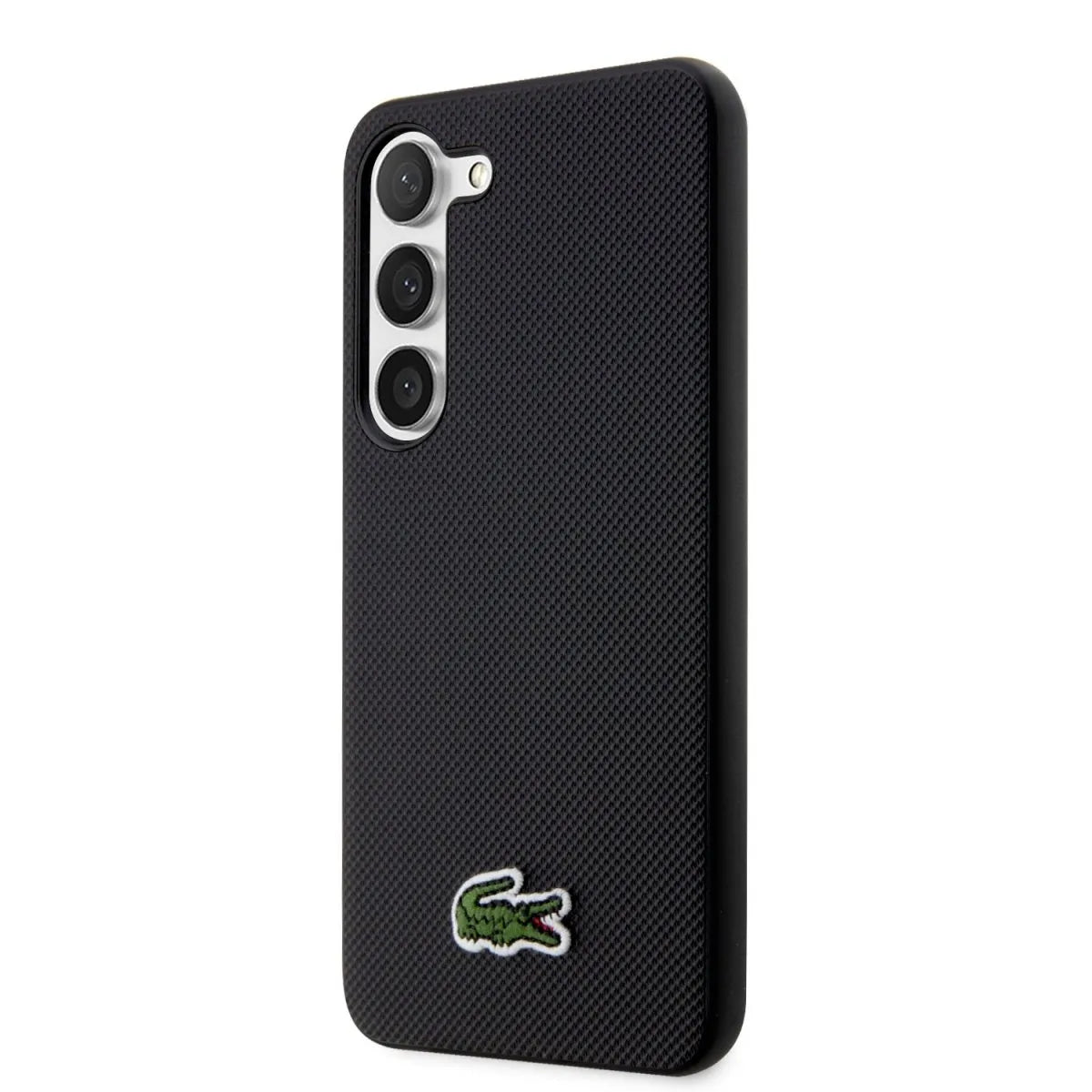 Funda negra Lacoste para Samsung Galaxy S23
