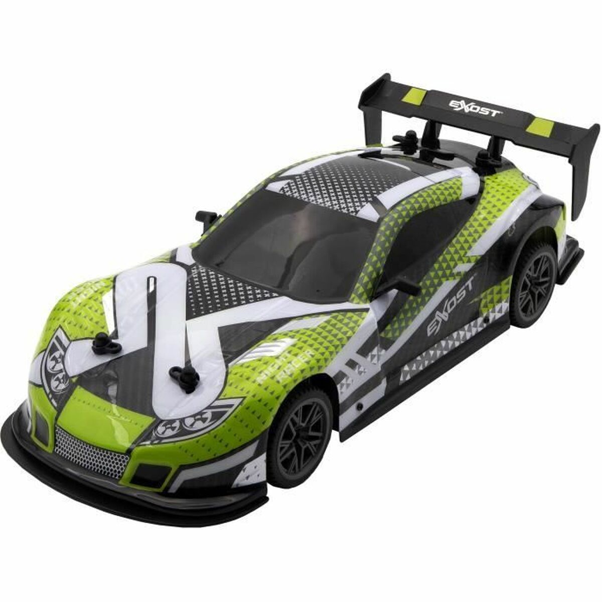 Exost Flash Light 1:14 Green Radio Controlled Car