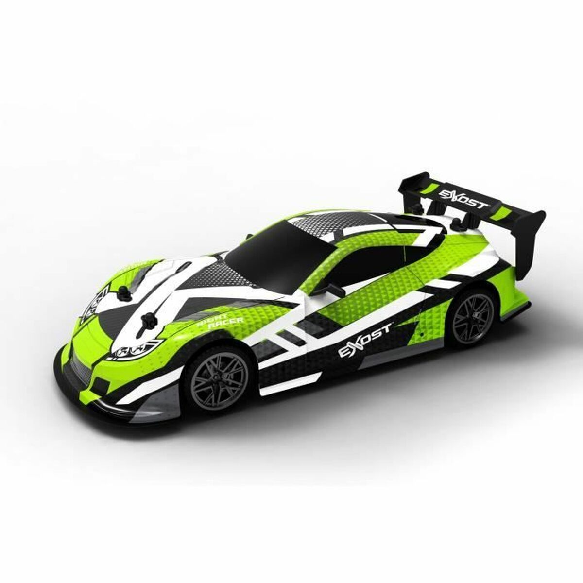 Exost Flash Light 1:14 Green Radio Controlled Car