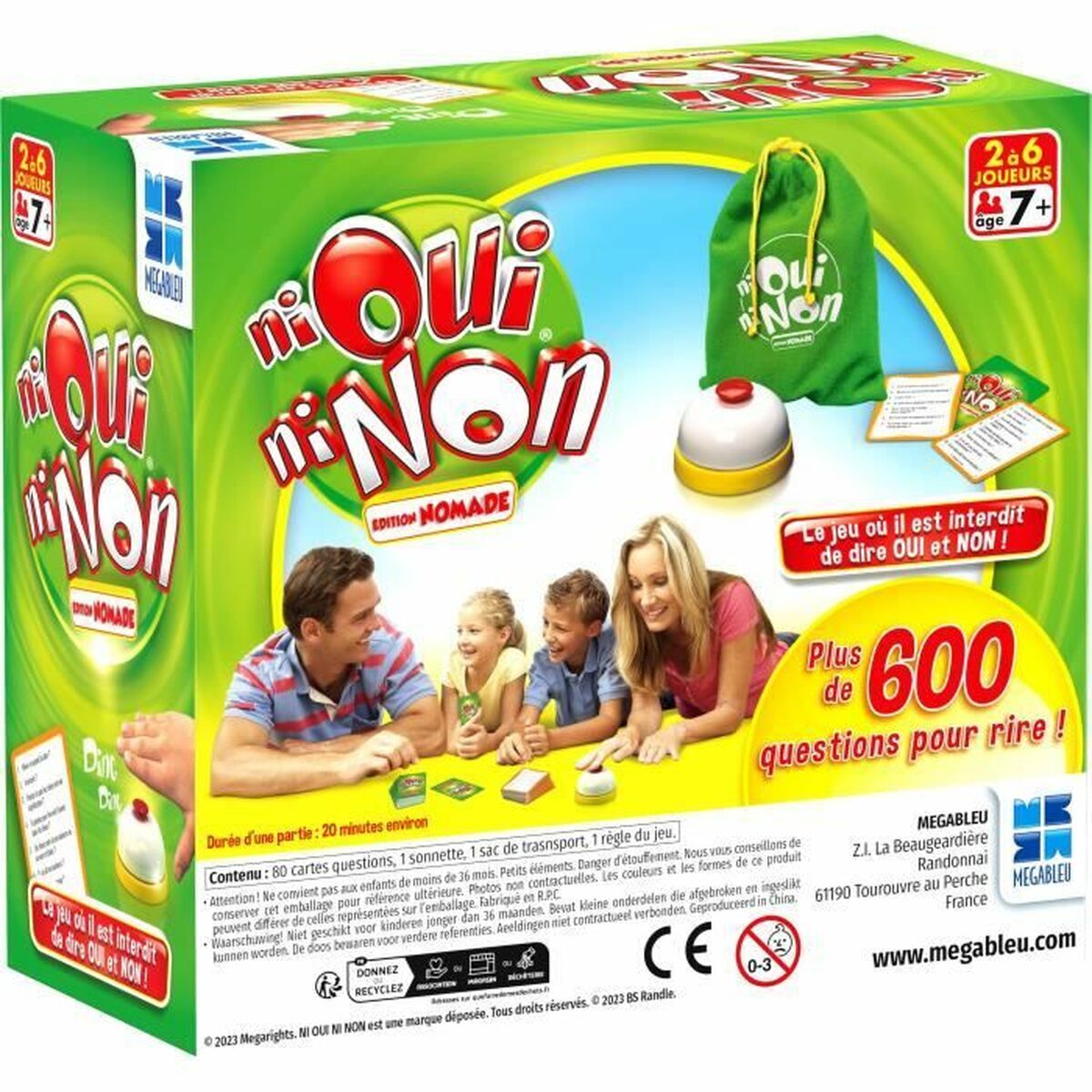 Megableu Ni Oui Ni Non (FR) Board Game