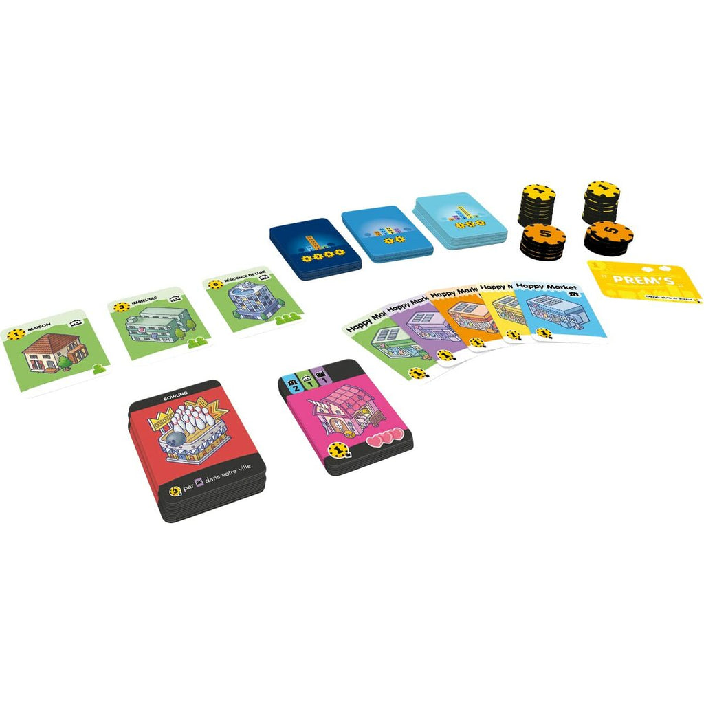 Juego de mesa Asmodee Happy City (FR)