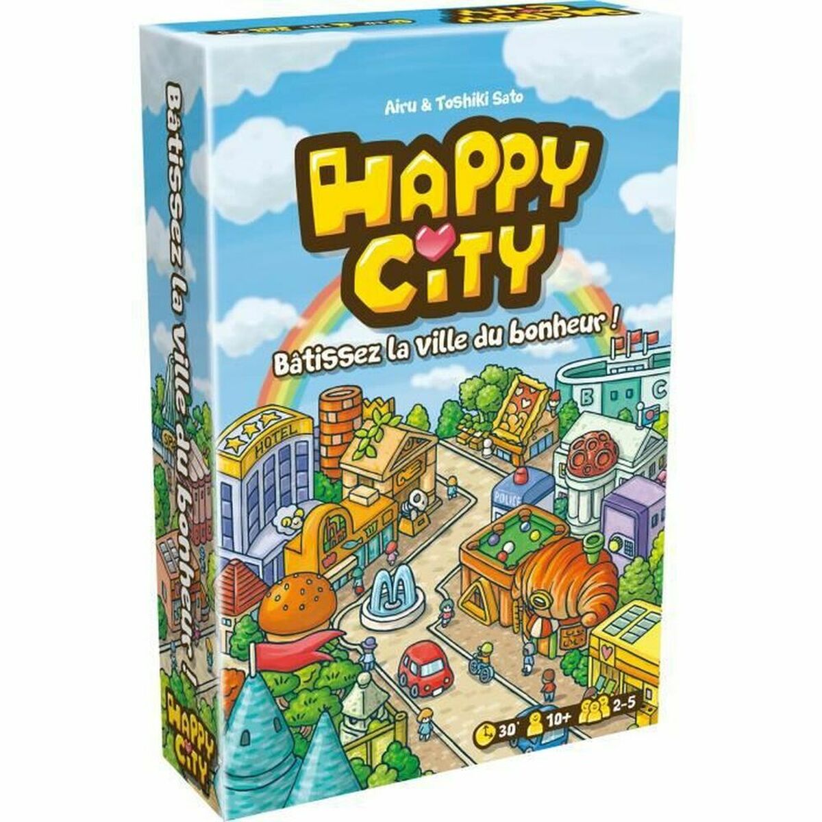 Jogo de Mesa Asmodee Happy City (FR)