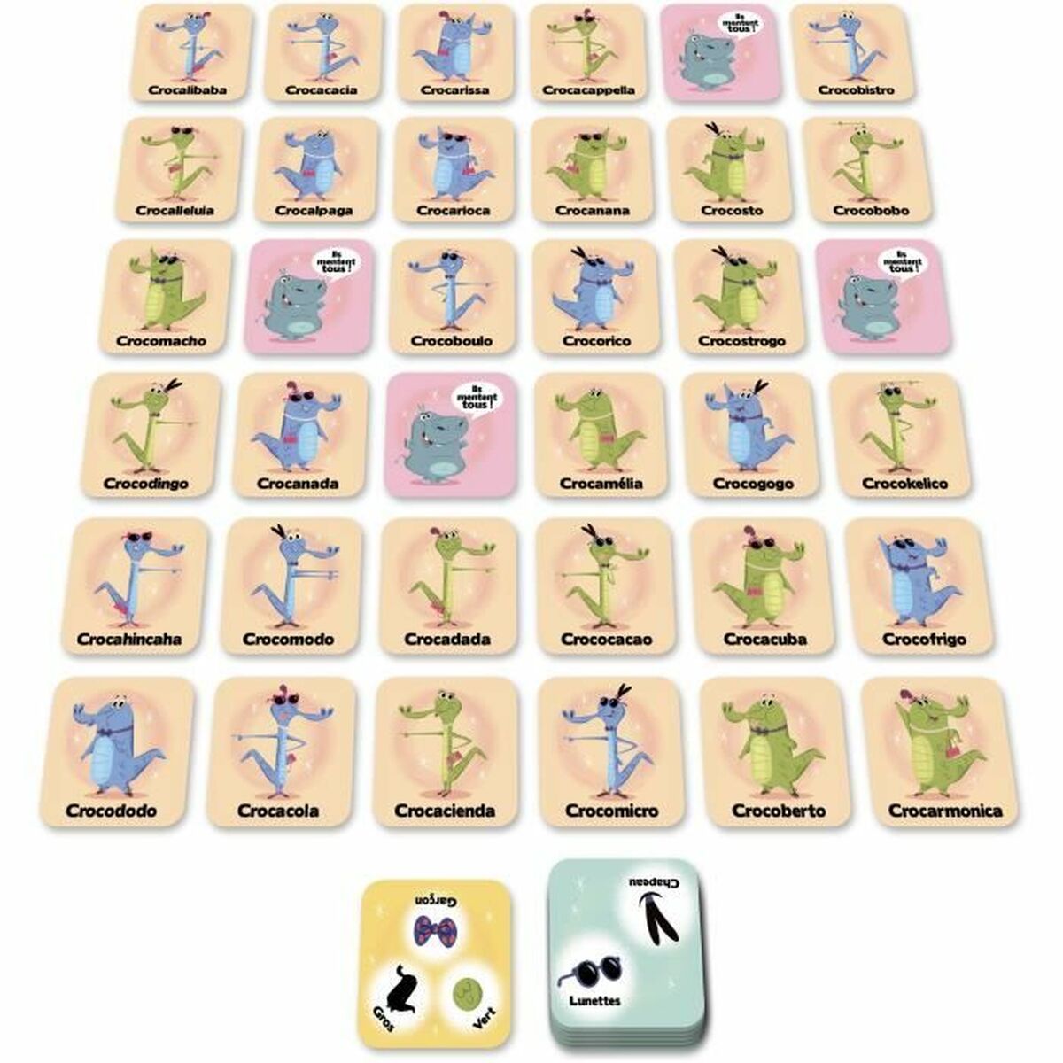 Asmodee RapidCroco Tabletop Game (FR)