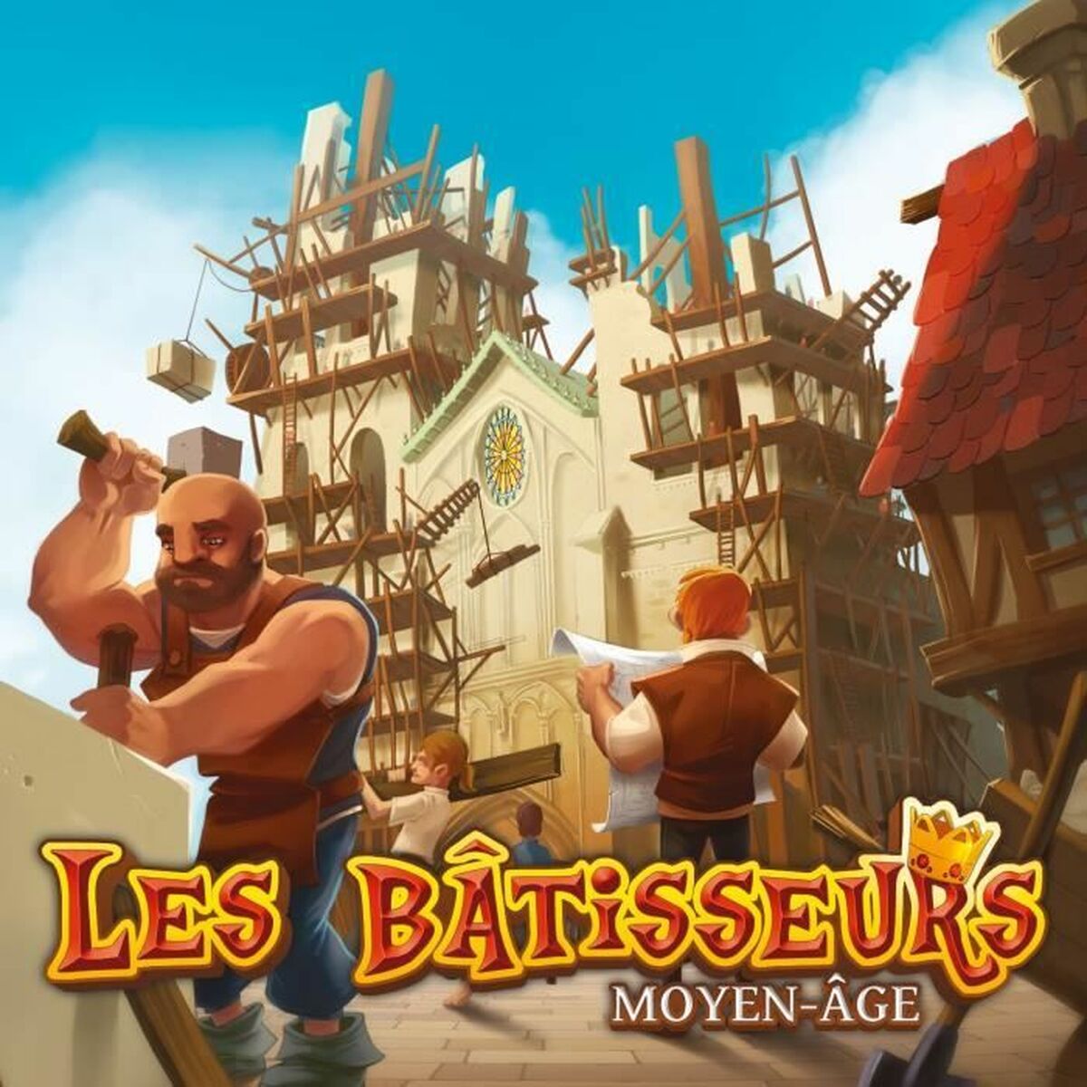 Board Game Asmodee Bâtisseurs (Les) : Moyen âge (FR)