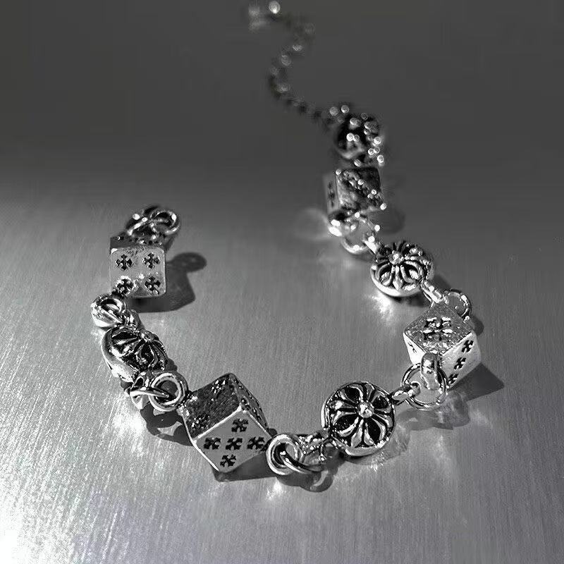 Pulseira Dice em Aço Titânio