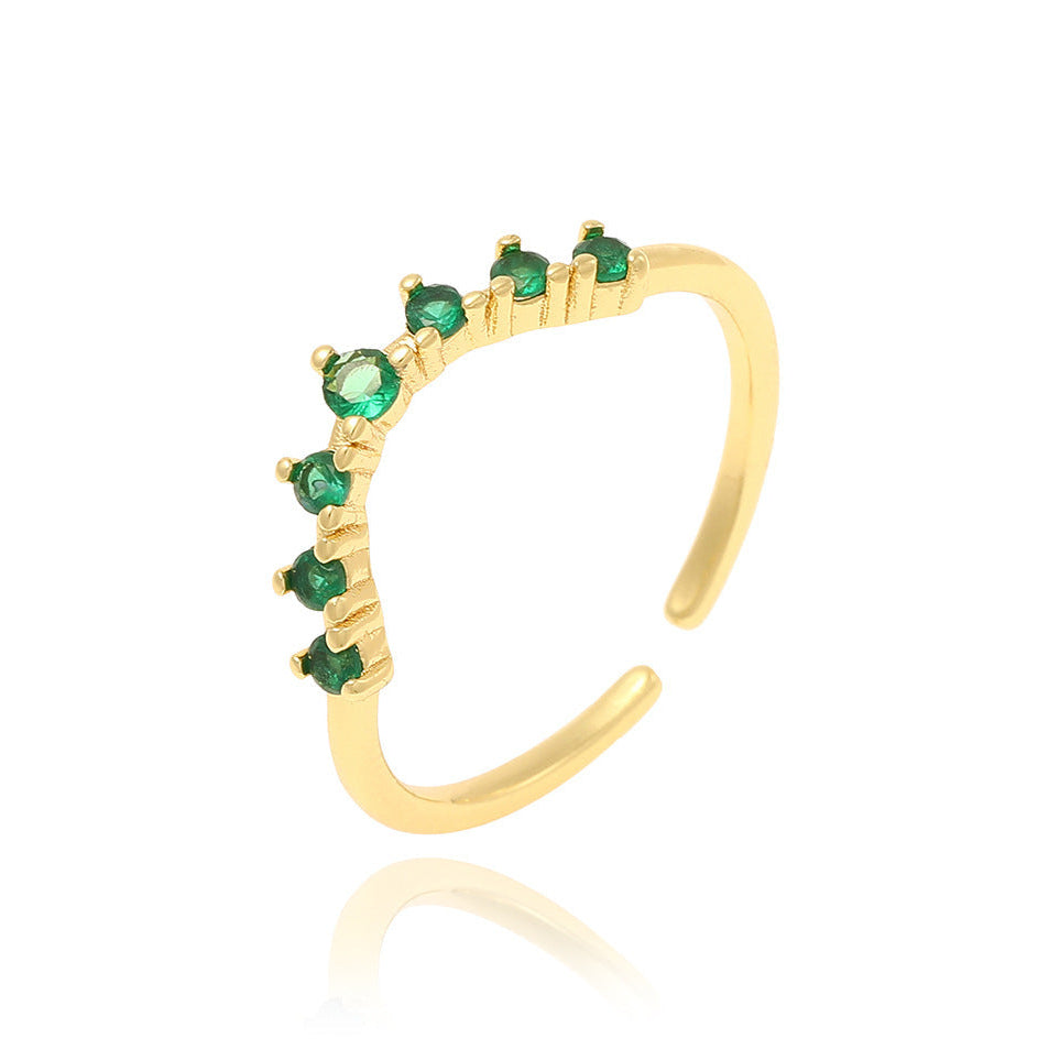 Ring with Cubic Zirconia