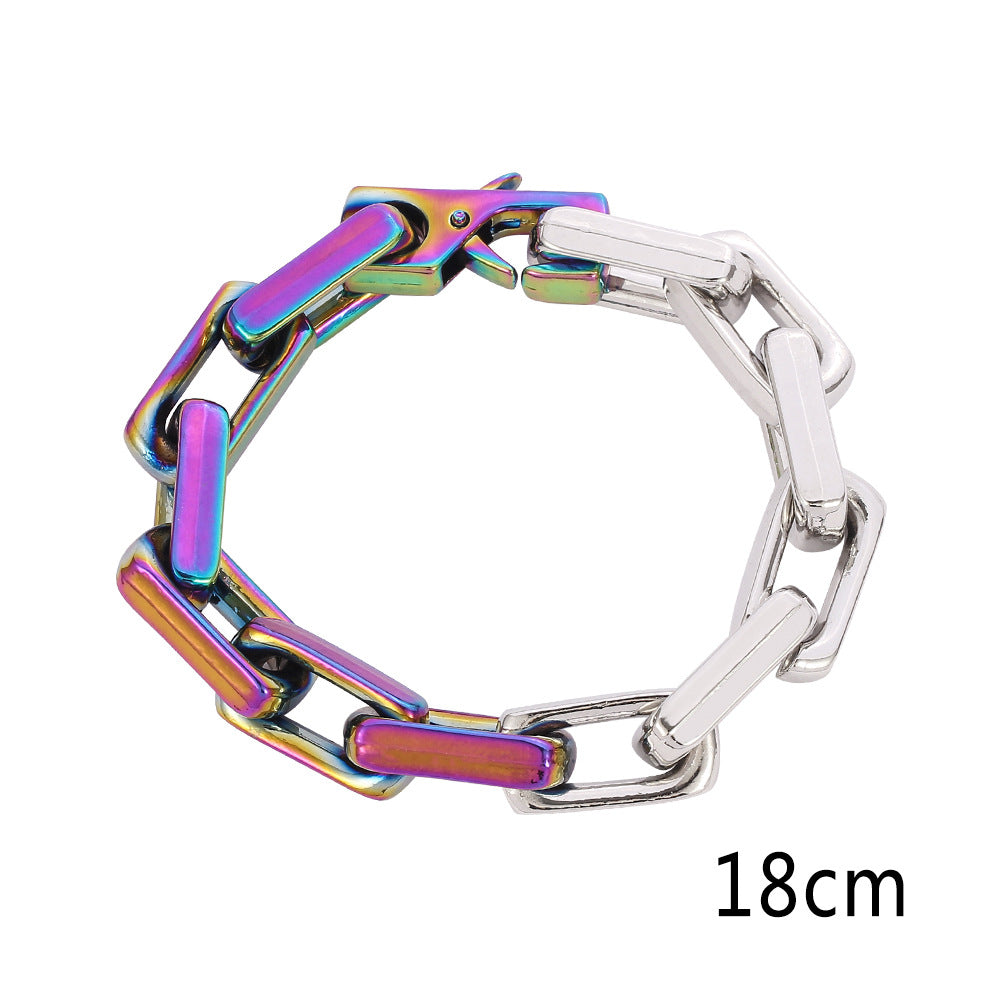 Pulseira com Elo Cubano