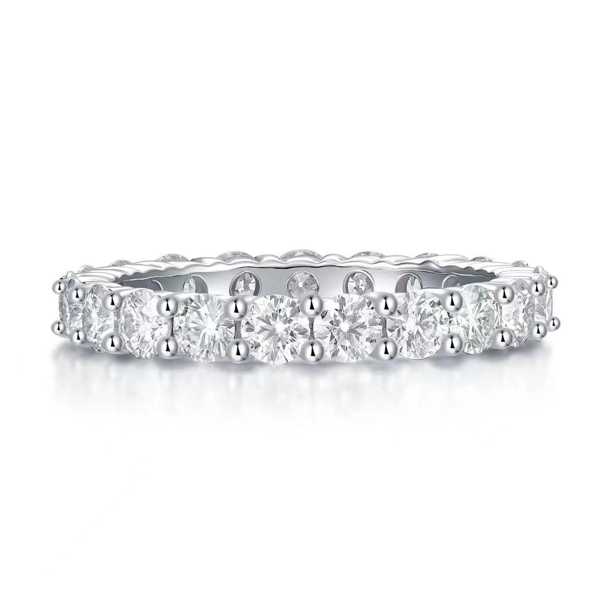 Eternity Ring with Cubic Zirconia