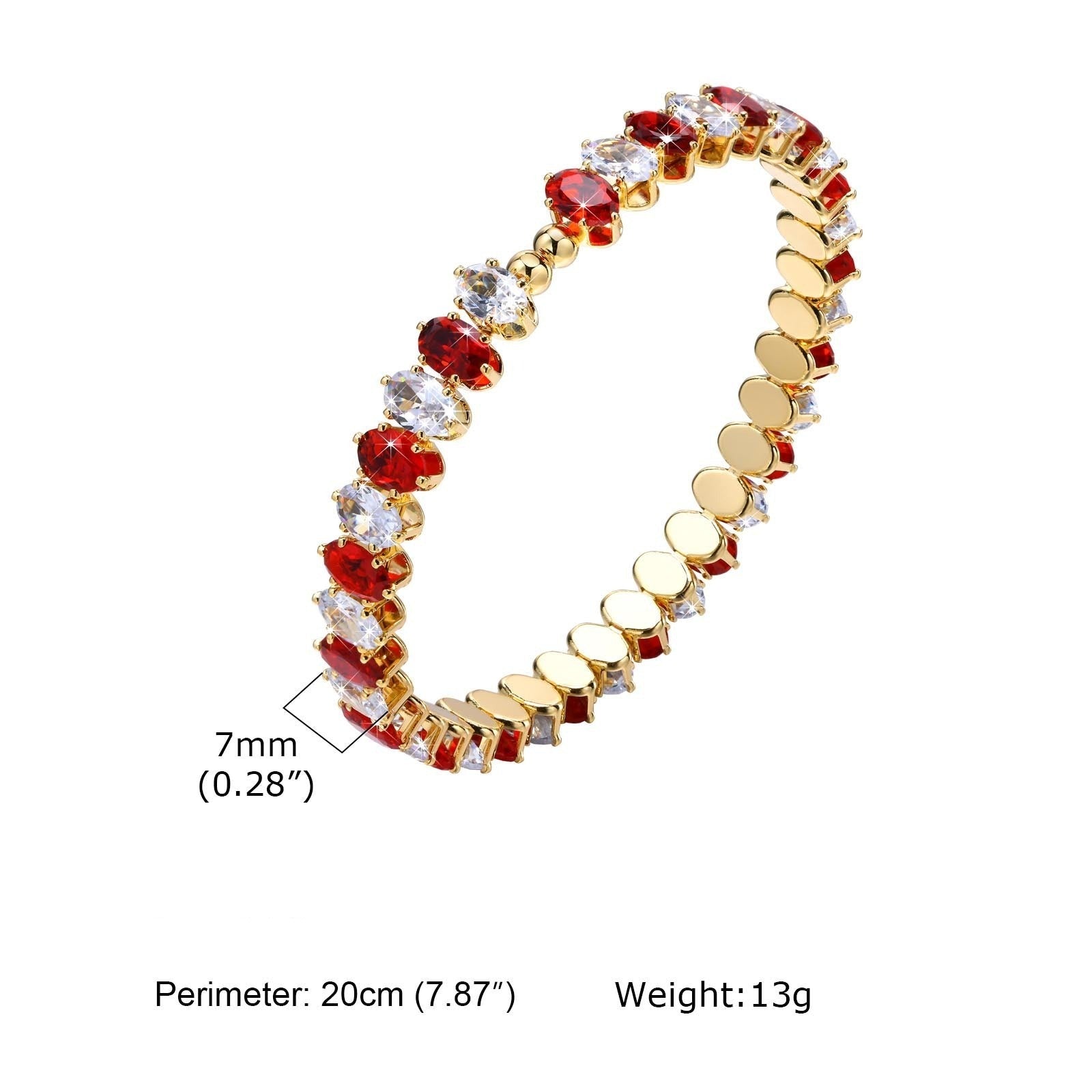 Pulseira com Zircônia