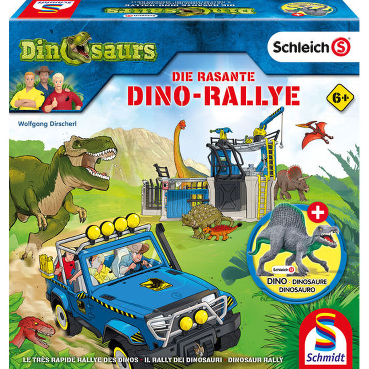 Juego de mesa Schmidt Spiele Dino-Rallye (FR)
