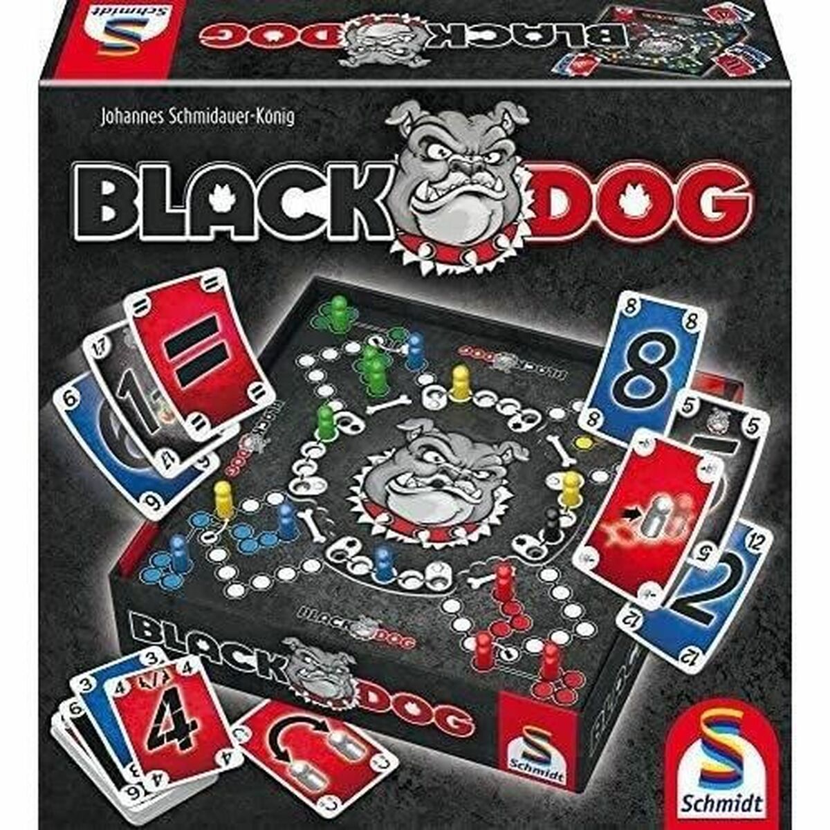 Schmidt Spiele Juego de Mesa Perro Negro