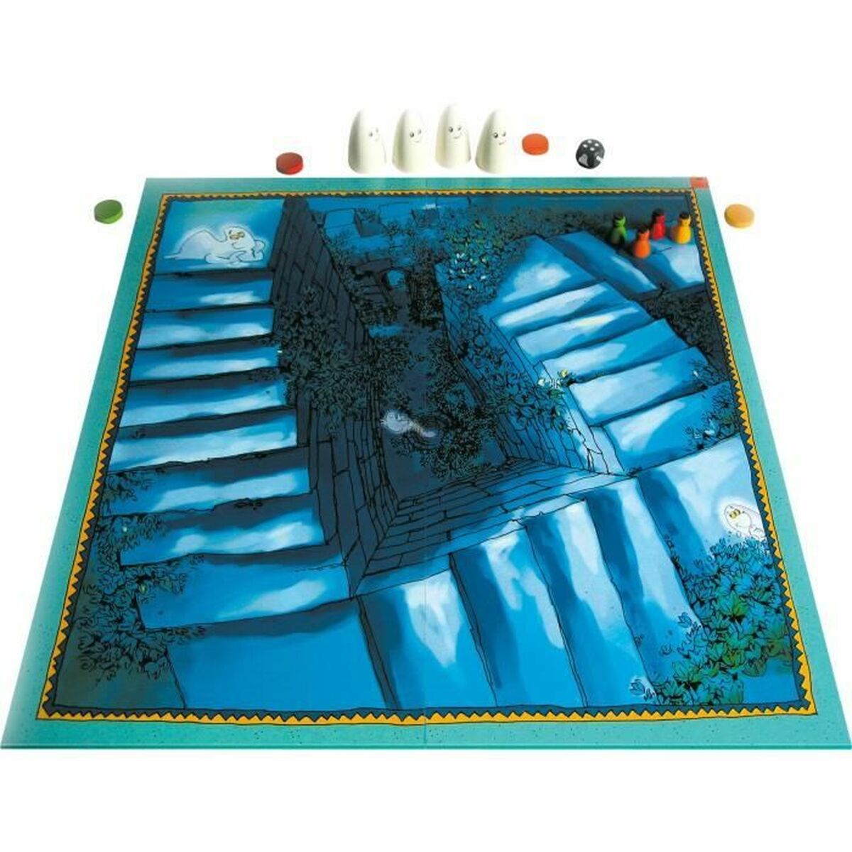 Juego de mesa La escalera embrujada de Schmidt Spiele