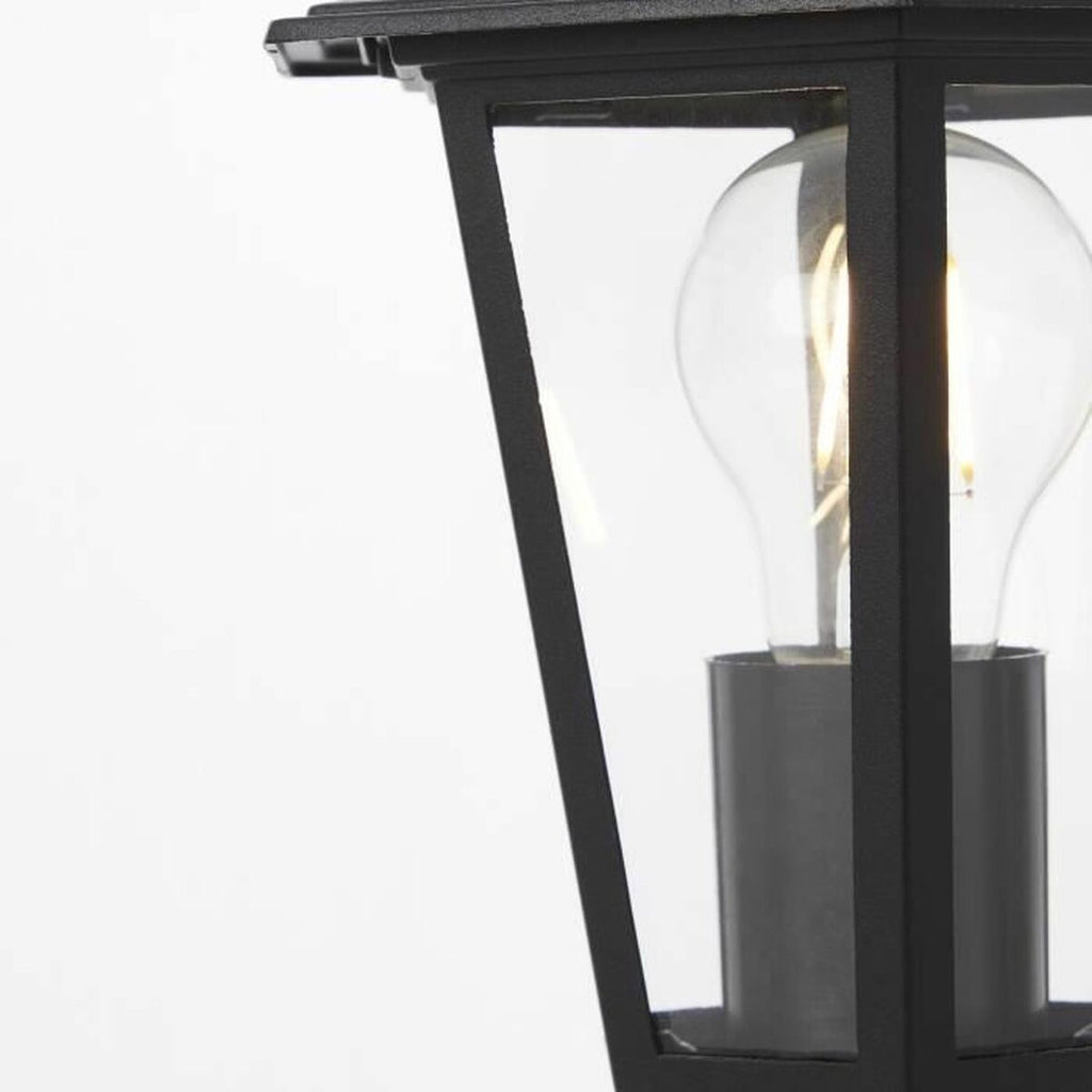 Brilliant Borne Black Garden Lantern