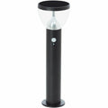 Farol de jardín negro brillante LED 4W 52 x 16 cm