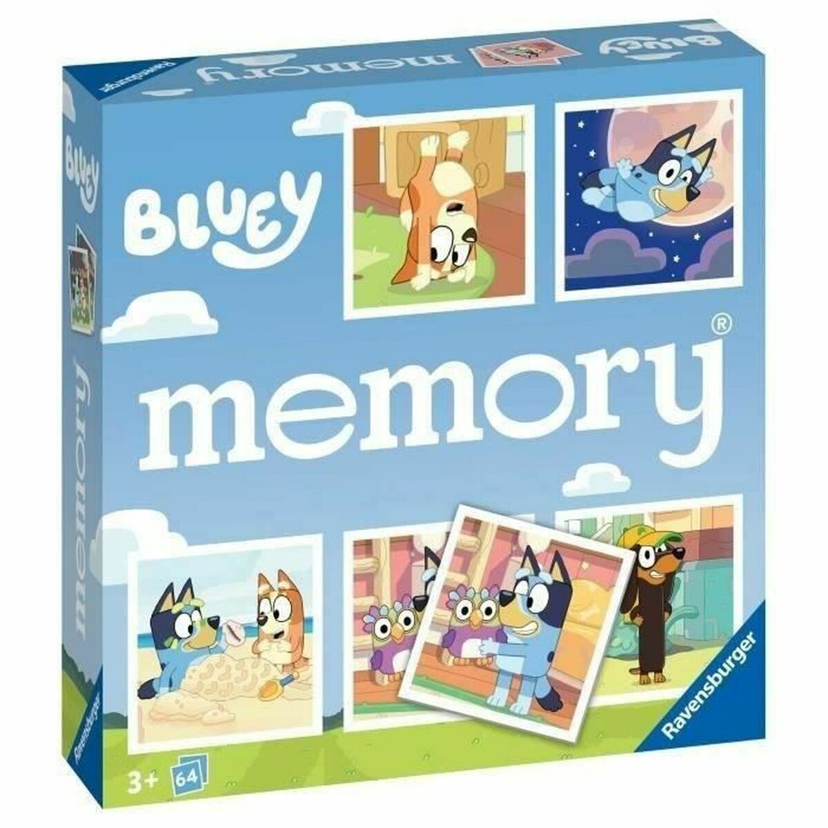 Ravensburger Grand Memory® Bluey Board Game