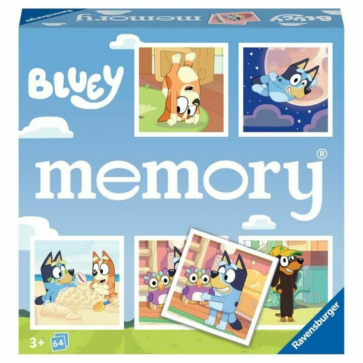 Ravensburger Grand Memory® Bluey Board Game
