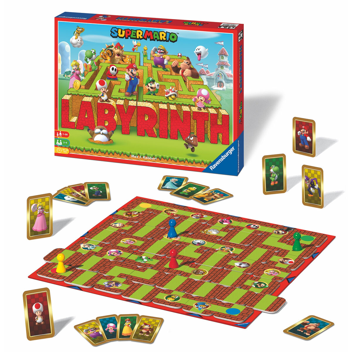 Jogo de Mesa Ravensburger Super Mario ™ Labyrinth
