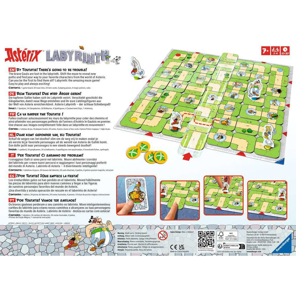 Juego de mesa Ravensburger Labyrinth Astérix (FR)