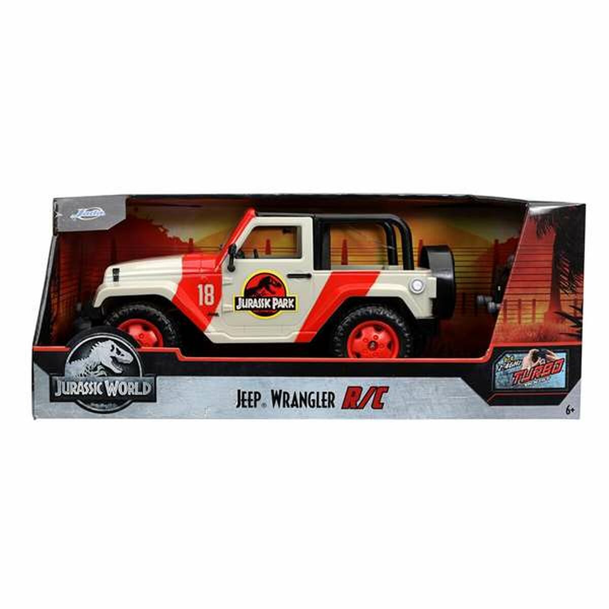 Coche teledirigido Jurassic World 1:16