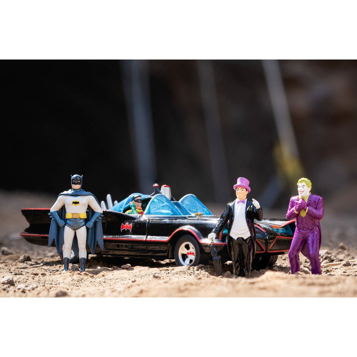 Batman Batmobile 1966 Classic Car 19 cm