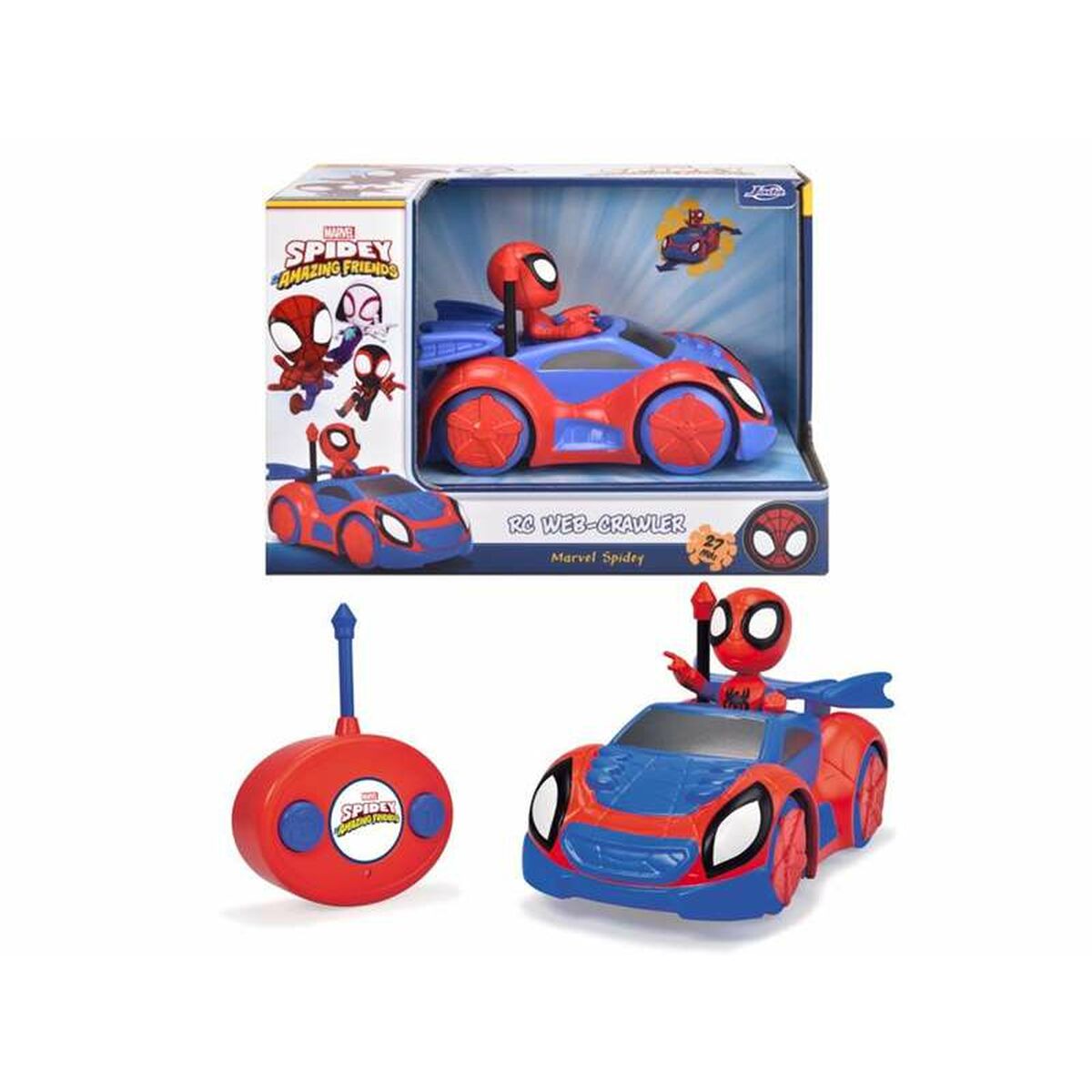 Radio Controlled Car Spidey Web Crawler 1:24 17 cm (21 x 34 x 18.5 cm)