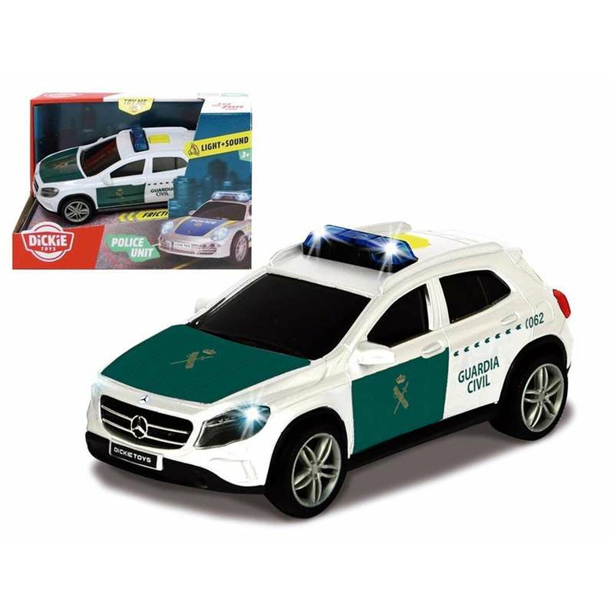 Smoby Coche Guardia Civil Mercedes Clase A 15 cm