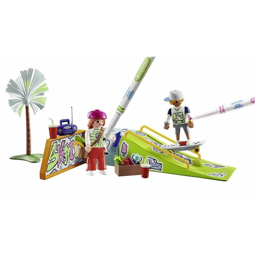 Accesorios para casa de muñecas Playmobil Skatepark 71515