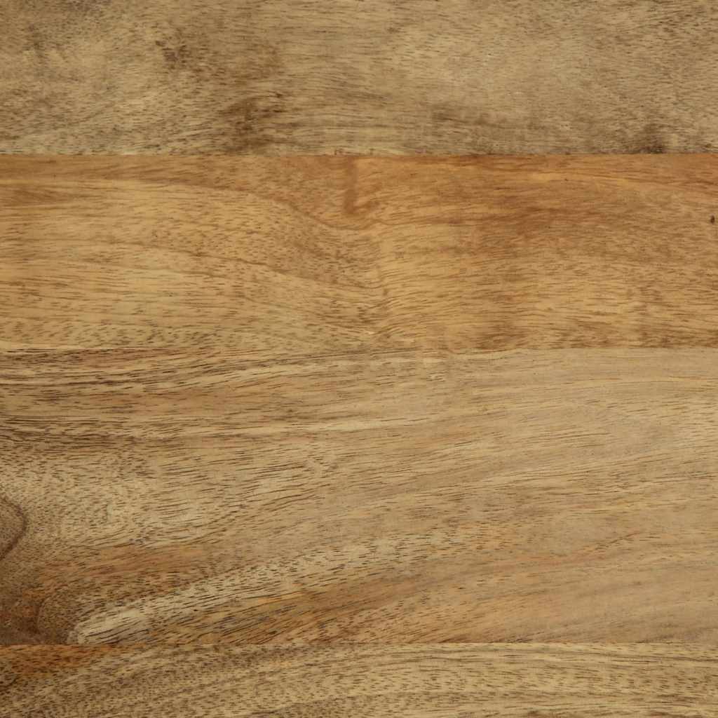 vidaXL TV Cabinet 100x33x46 cm Solid Mango Wood Brown