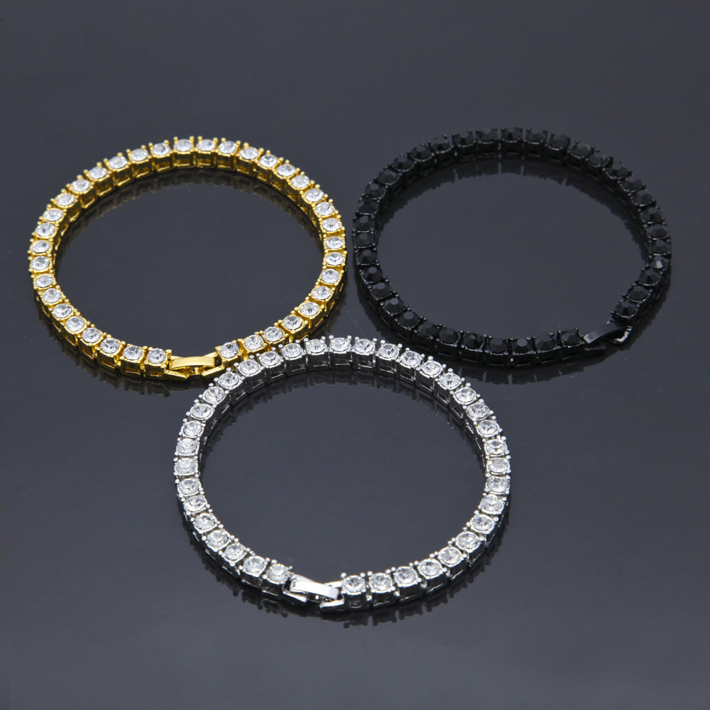Pulseira Hip Hop com Cristal Strass