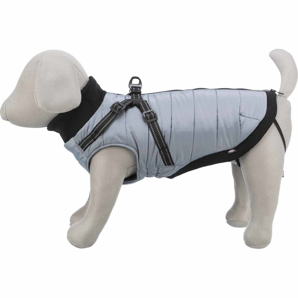 Trixie Pontis Dog Jacket, Gray, XS, 27 cm
