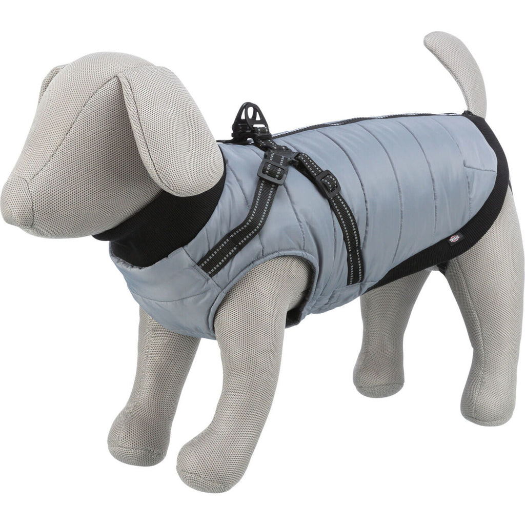 Trixie Pontis Dog Jacket, Gray, XS, 30 cm