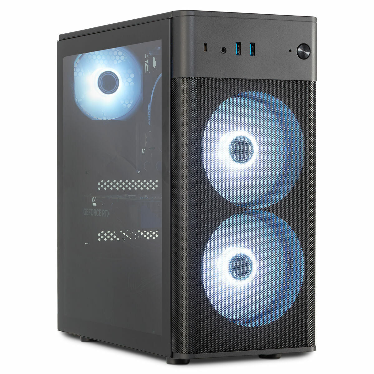 PC de Mesa Medion ERAZER P45 AMD Ryzen 5 5500U 16 GB RAM 1 TB SSD Nvidia Geforce RTX 4060