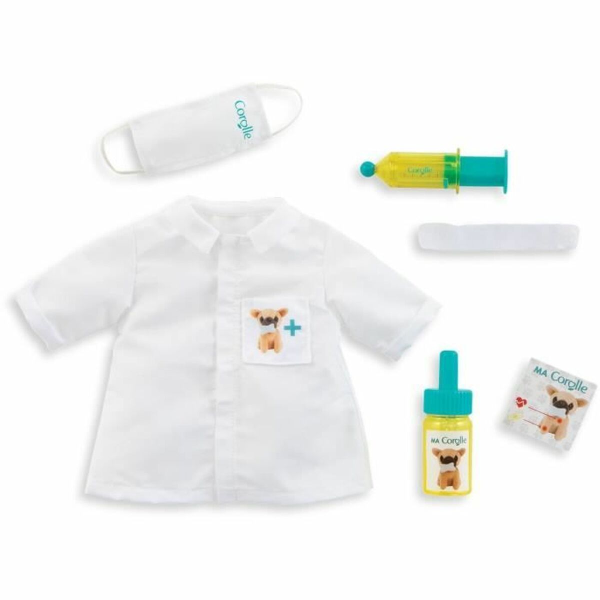 Kit de juego con accesorios para muñecas veterinarias Corolla