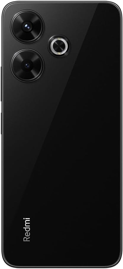 Xiaomi Redmi 13 8GB RAM 256GB ROM, procesador MediaTek Helio G91-Ultra, Camara 108MP Super-Clear, Pantalla Immersive 6.79" FHD+, 33W Fast Charging, bateria 5030mAh (typ) - Midnight Black