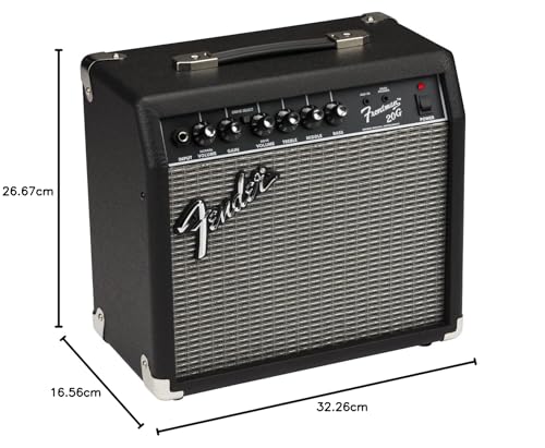 Fender Frontman 20G Combo Amplifier for Guitar, Wide Studio Ideal for Electric Guitar