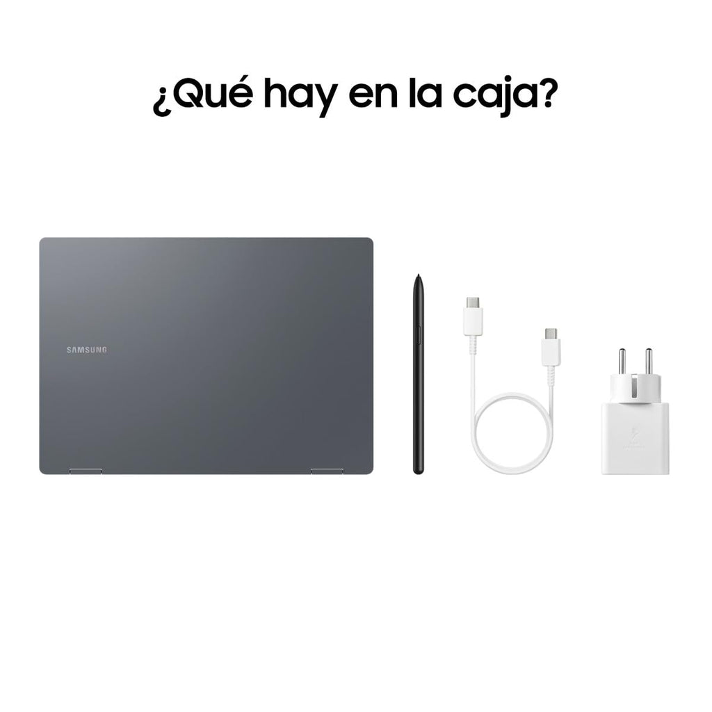 Samsung Galaxy Book4 Pro 360, Convertible Laptop 16" HDR, Touch and S Pen, Intel Core Ultra 7-155H, 16GB RAM, 1TB SSD, Intel ARC Graphics, Windows 11 Home, Grey, Spanish QWERTY Keyboard