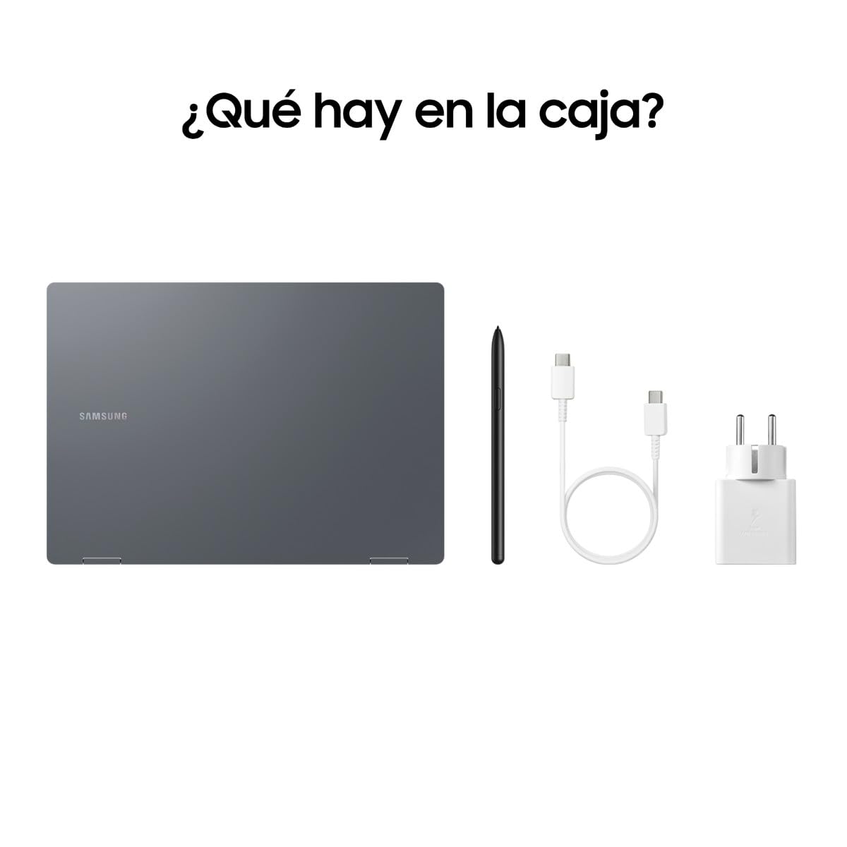Samsung Galaxy Book4 Pro 360, Convertible Laptop 16" HDR, Touch and S Pen, Intel Core Ultra 7-155H, 16GB RAM, 1TB SSD, Intel ARC Graphics, Windows 11 Home, Grey, Spanish QWERTY Keyboard