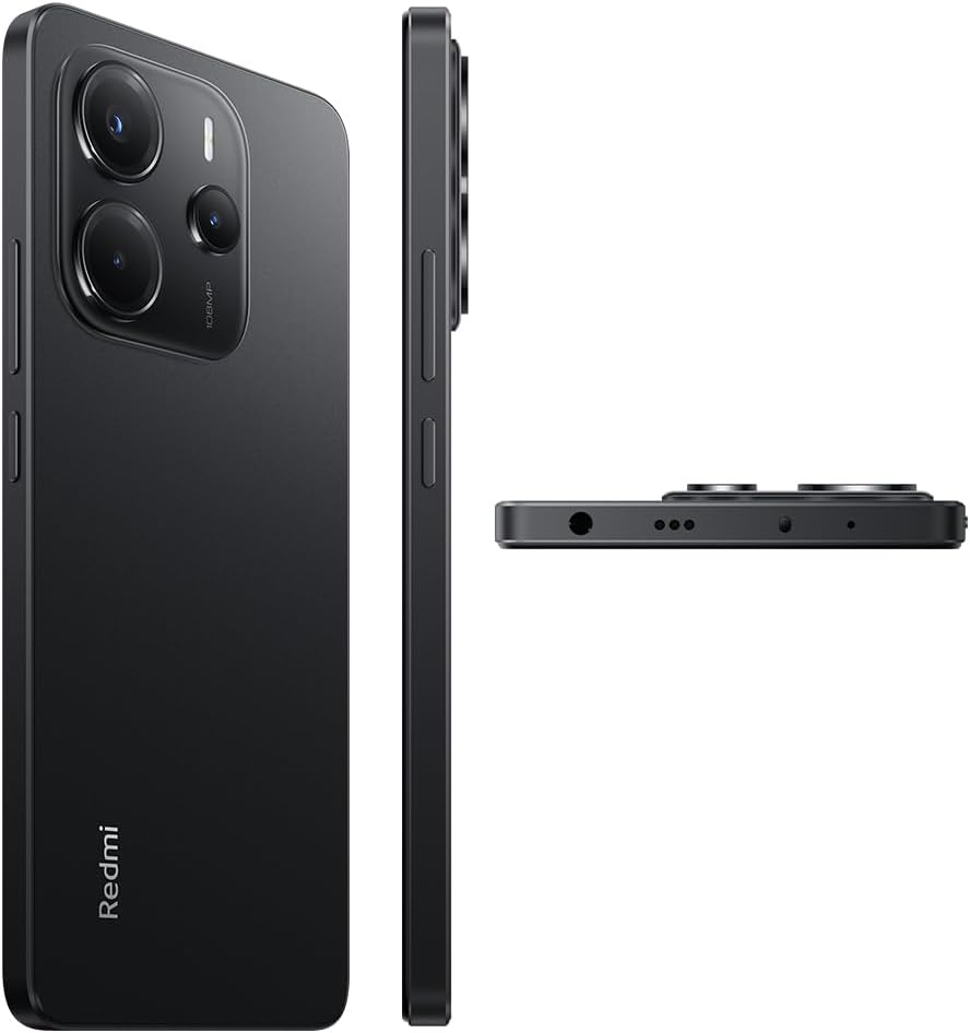 XIAOMI Red Rice Note 14 4G NFC 8GB + 256gb versión Global del teléfono Inteligente 6.67 Pulgadas amoled 120hz 108mp 5500mah Carga rápida Negra (sin Cargador)