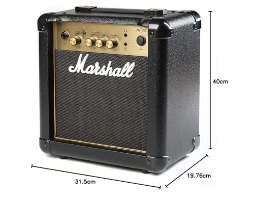 Marshall MG50GFX Amplificador combinado de guitarra com FX incorporado, prático adequado para guitarra elétrica, preto e dourado, With Effects, 50 W