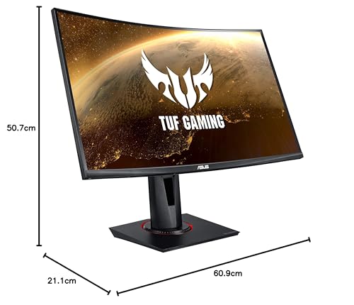 ASUS ROG Strix XG49VQ, Curved Ultra-Wide Gaming Monitor (3840 X 1080P, 144 Hz, USB 3.0 Freesync 2 HDR, Displayhdr 400, 125% sRGB, Dci-P3. 90%, Shadow Boost), 49", Black