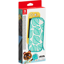 Estuche de transporte para Nintendo Switch Lite (Animal Crossing) con protector de pantalla incluido.