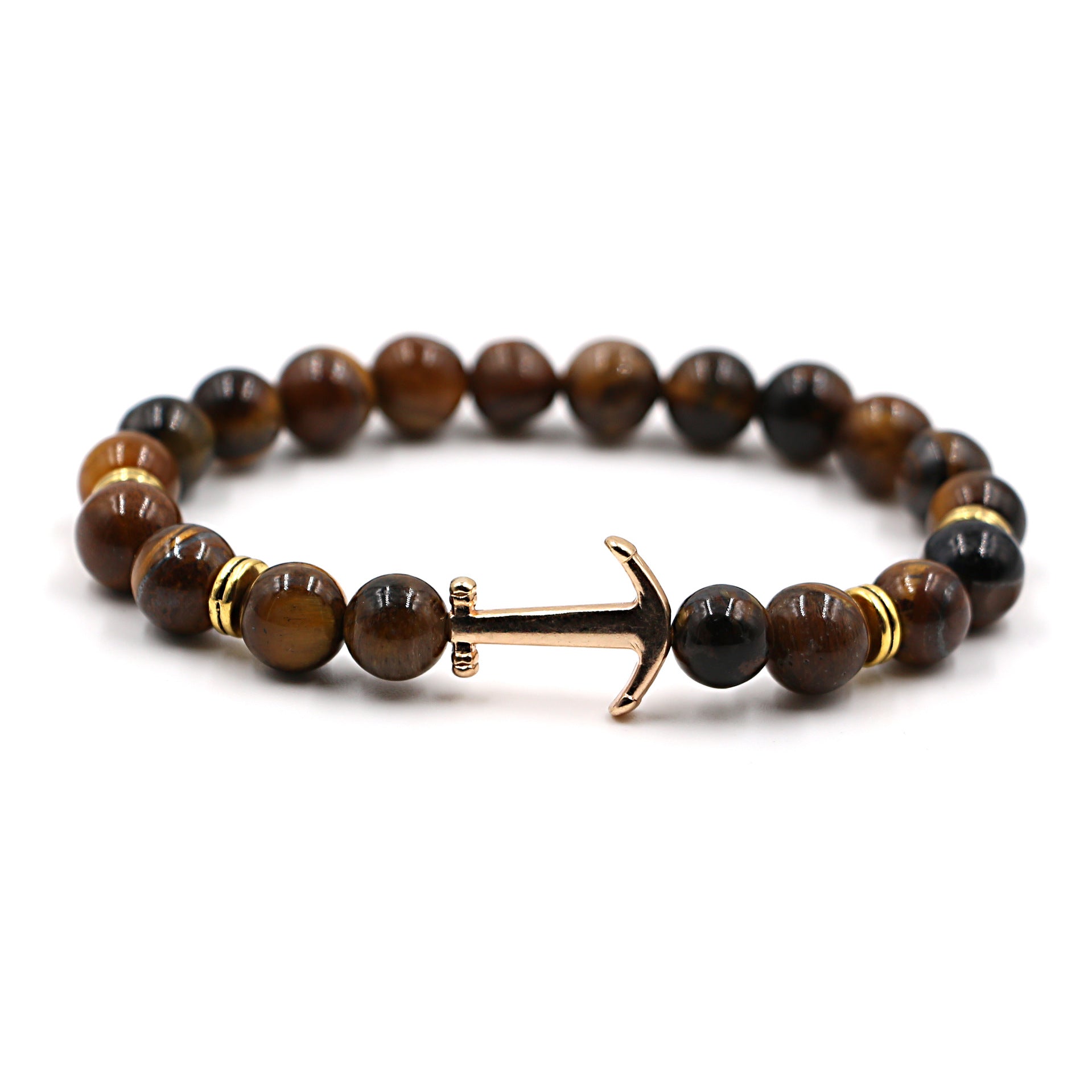 Pulsera de ancla en piedra natural