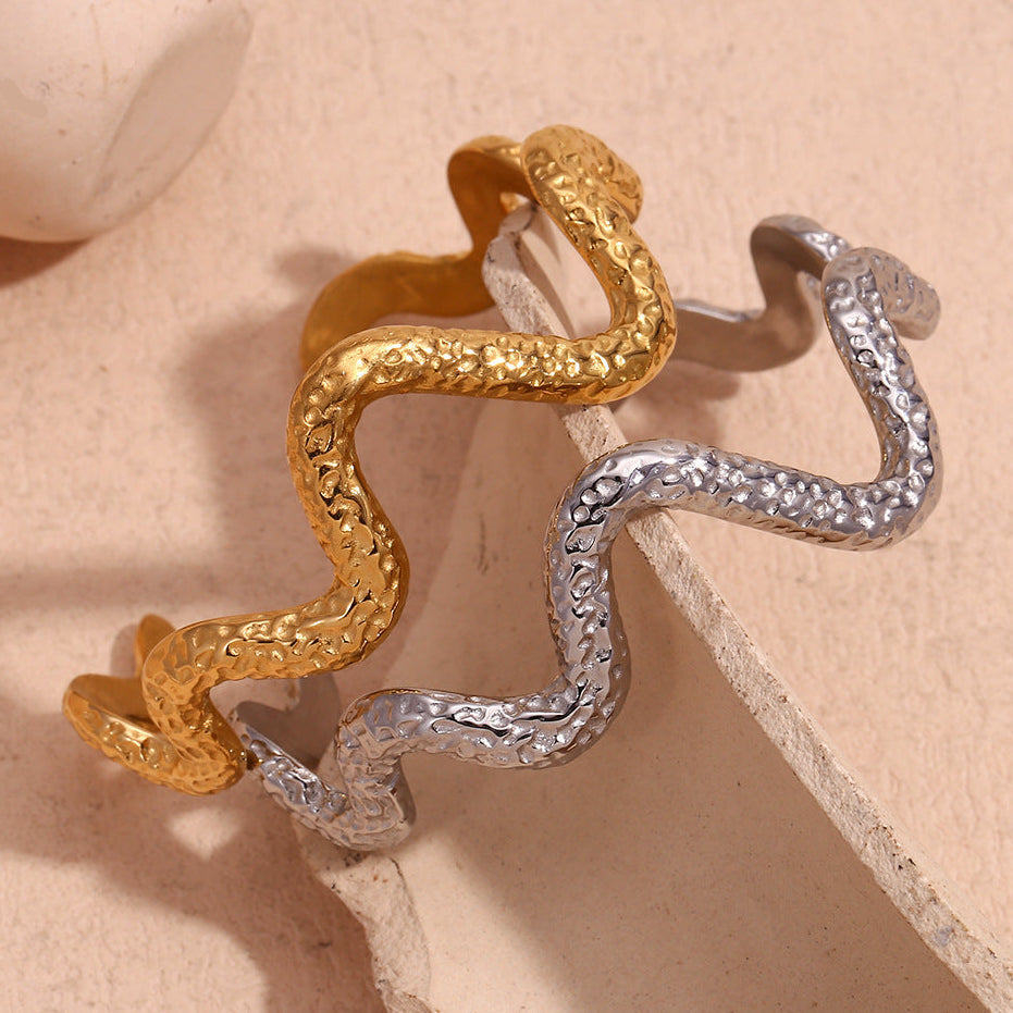 Pulseira Snake em Aço Inoxidável 316L