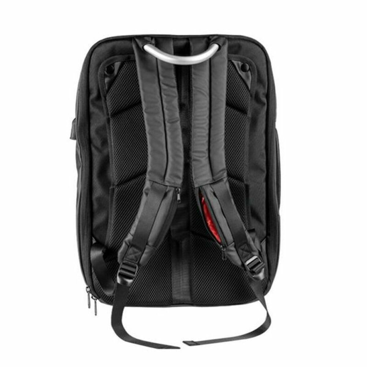 Anti-theft backpack with USB port and compartment for tablet and notebook, Mars Gaming MB2 17".
