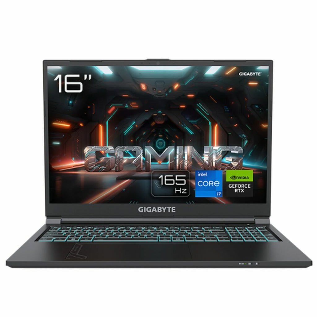 Laptop Gigabyte 9RC56KF0HDIK0IES000 16" Intel Core i7-13700H 16GB RAM 512GB SSD Qwerty Spanish Nvidia Geforce RTX 4060