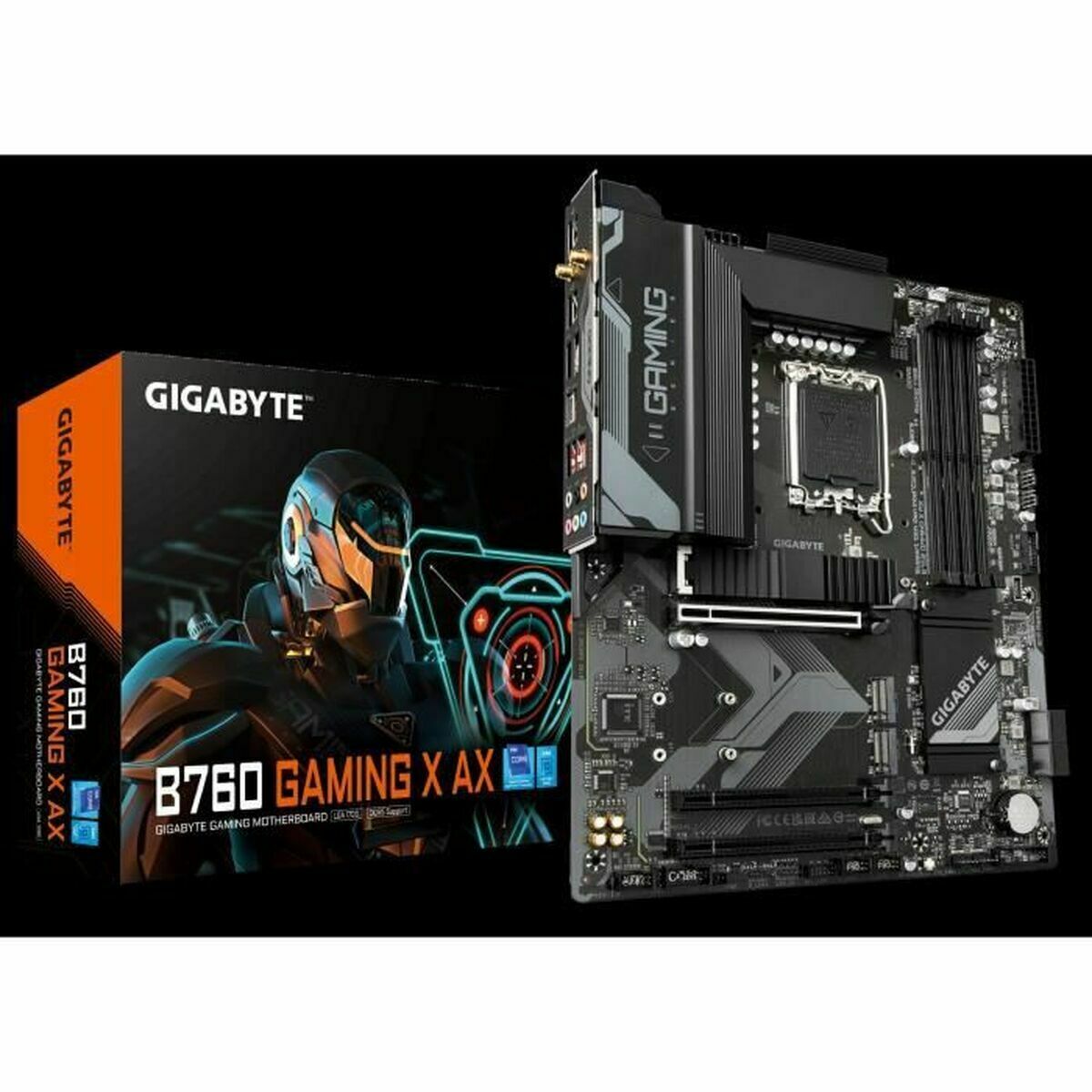 Gigabyte B760 GAMING X AX 256 MB LGA 1700 INTEL B760 EXPRESS Motherboard