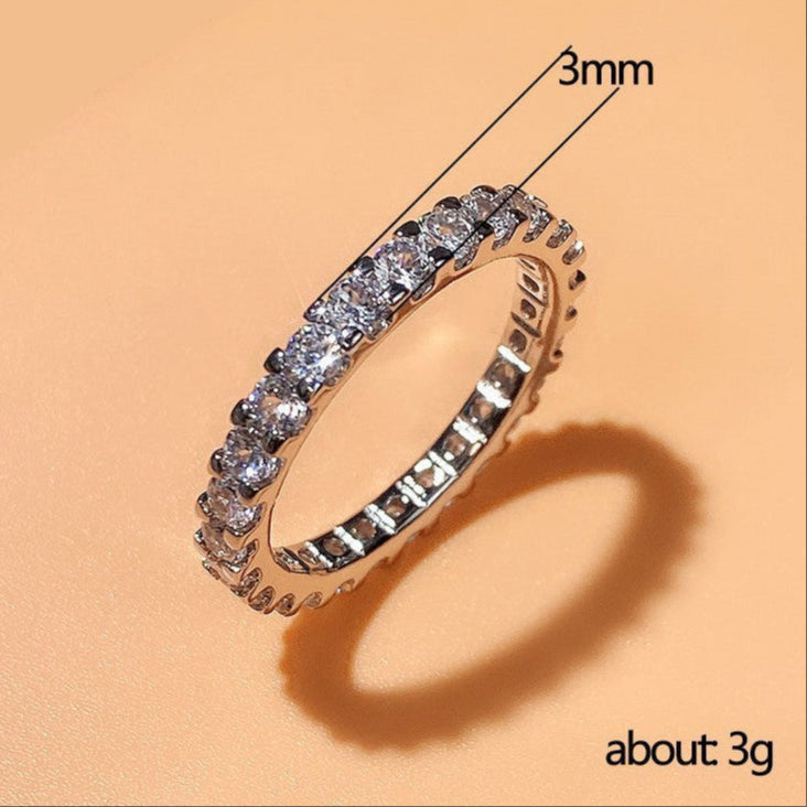 Ring with Cubic Zirconia