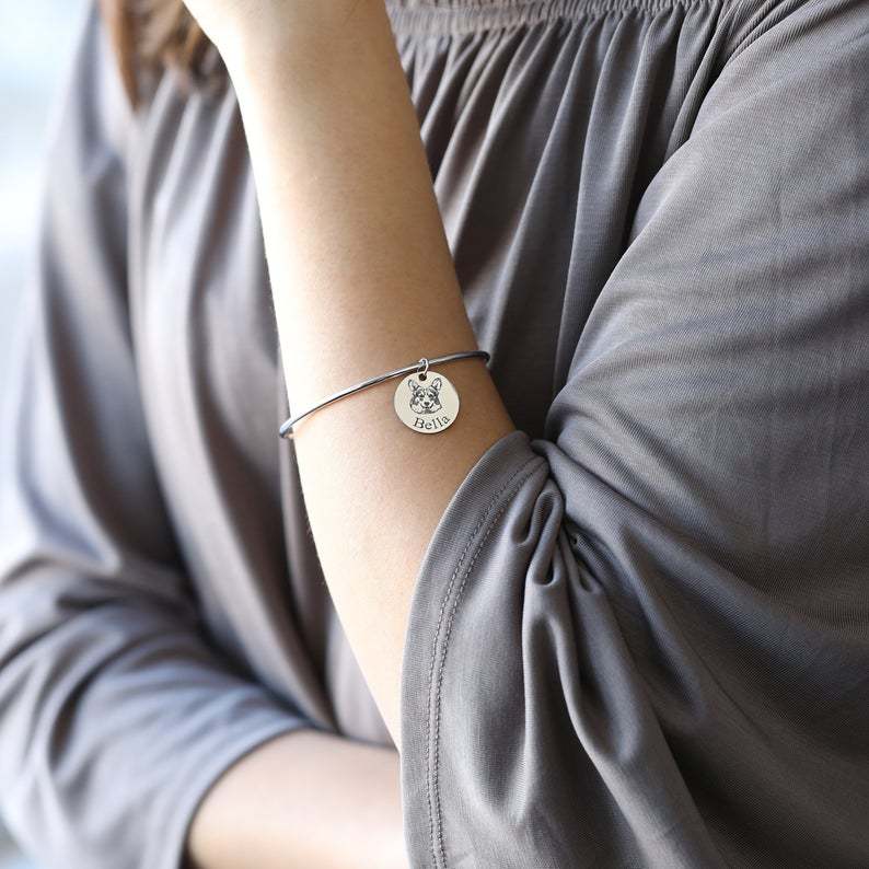 Pulseira Personalizada em Aço Inoxidável 316L