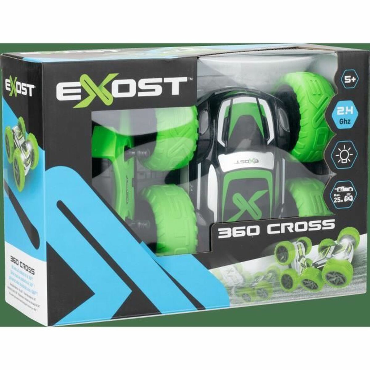 Exost Green and Yellow Radio Controlled Car