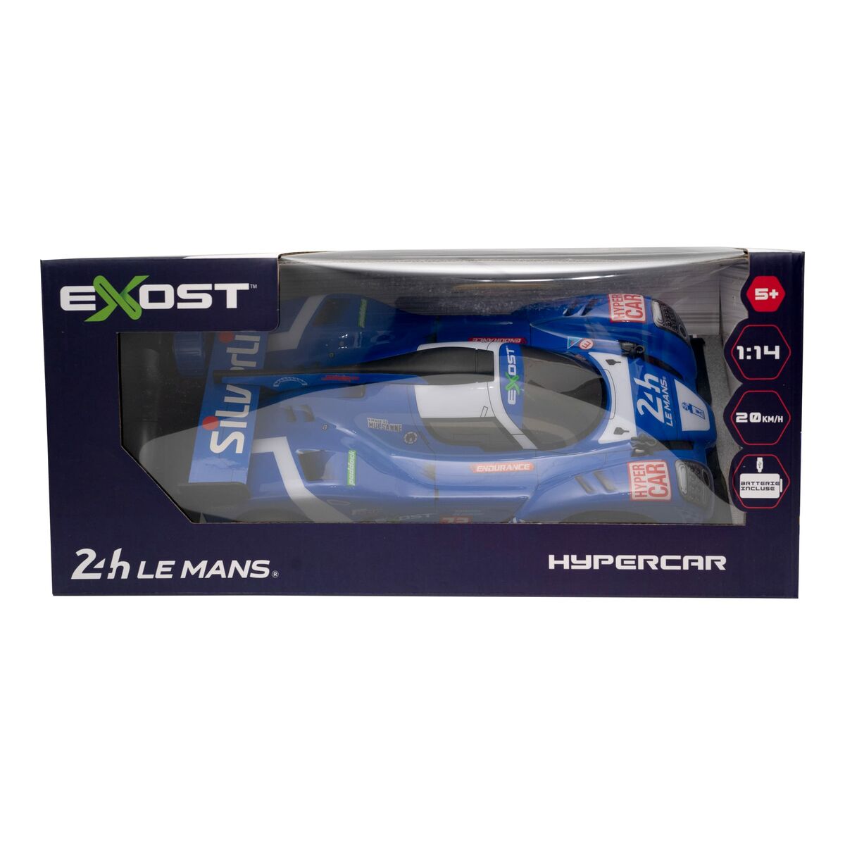 Carro Rádio Controlo Exost 24h Le Mans 1:14 Azul